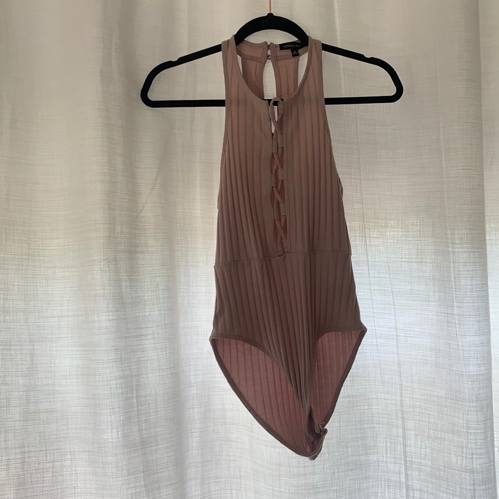 Kendall and Kylie blush body suit